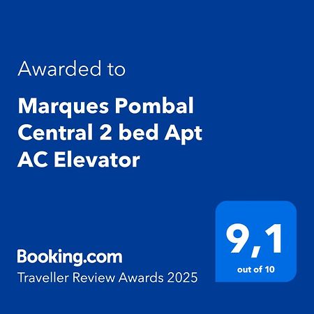 Marques Pombal Central 2 Bed Apt Ac Lisboa Exteriör bild